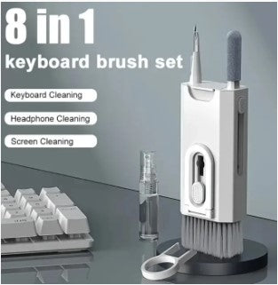 7-in-1 Electronics Cleaner Kit for Laptop Keyboard Airpods Pro MacBook Earbuds, Multi-Function Cleaning Kit